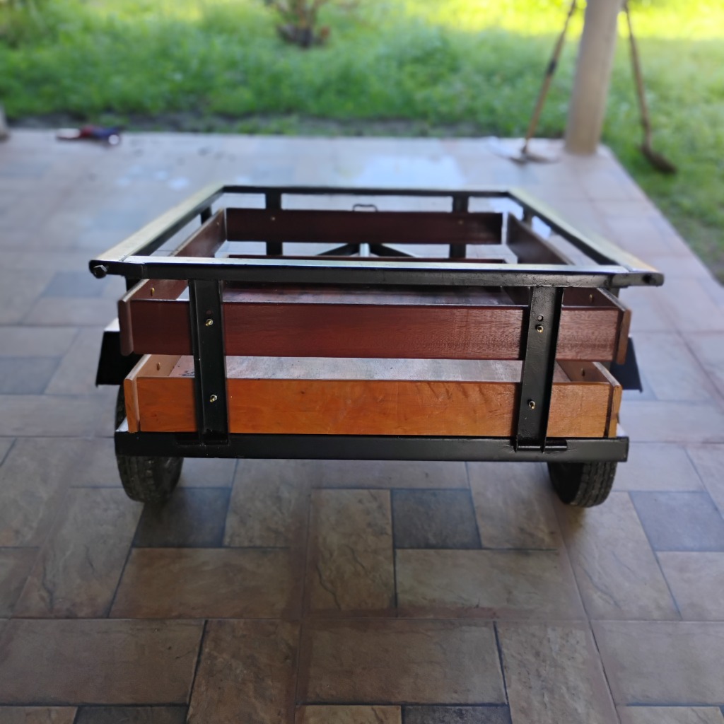 Vista traseira da caretinha